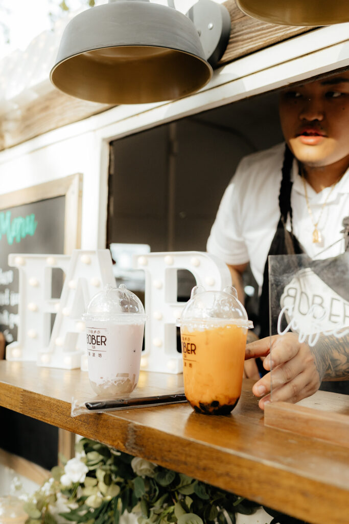 Wedding Boba Tea truck