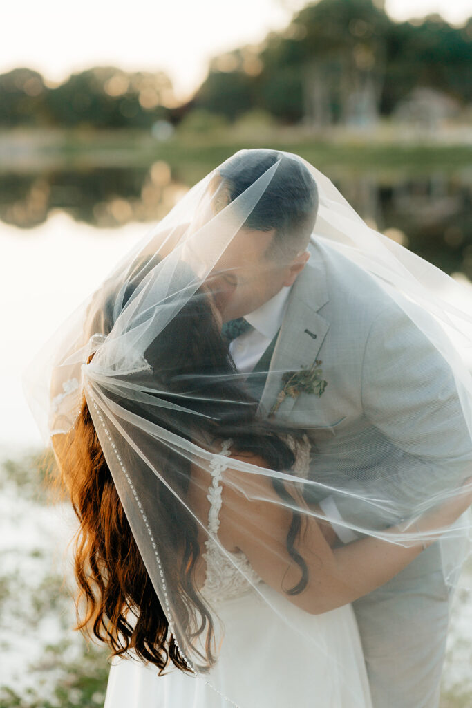 Bride and groom photos from Saureel Vineyards wedding in Placerville, California