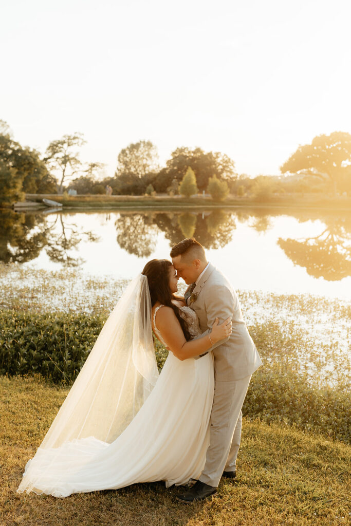 Bride and groom photos from Saureel Vineyards wedding in Placerville, California