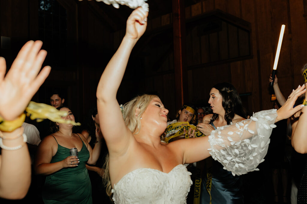 Open dancing at reception