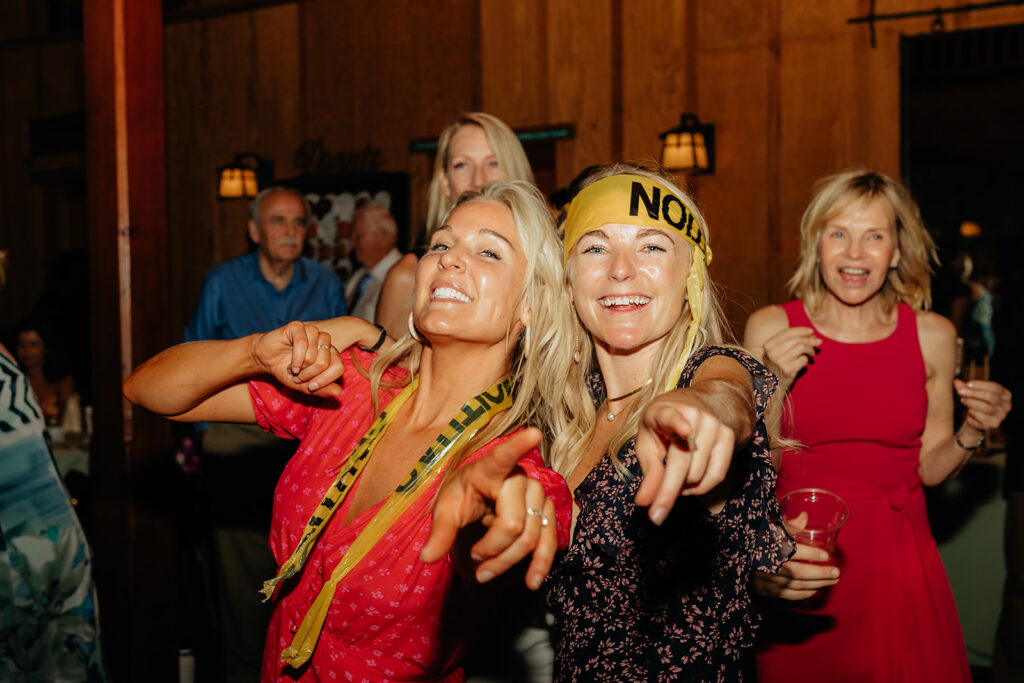 Open dancing at reception