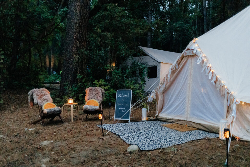 A glamping wedding weekend at The Ranch at Stoney Creek