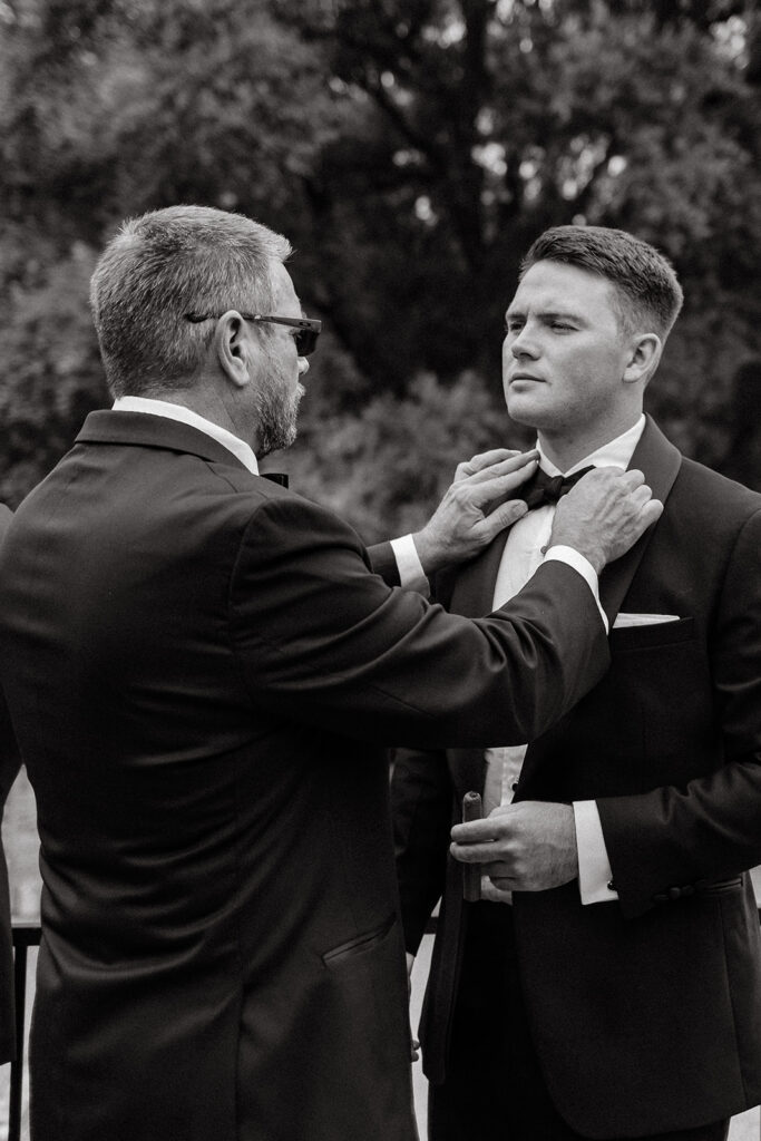 Groom and groomsmen