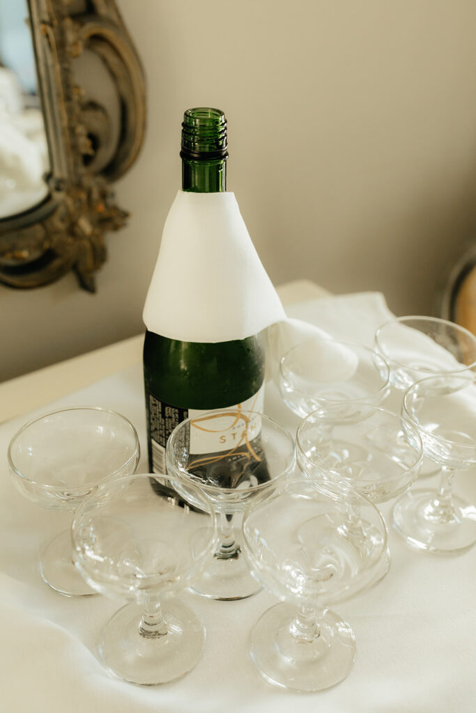 Wedding champagne