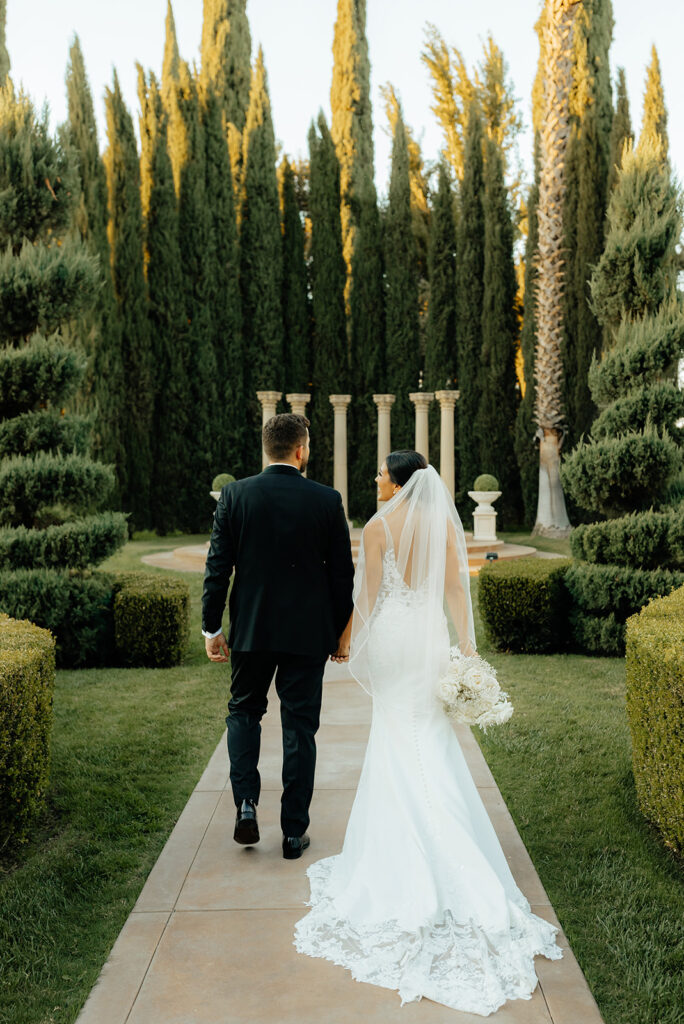 Bride and groom portraits from a Grand Island Mansion wedding in Sacramento