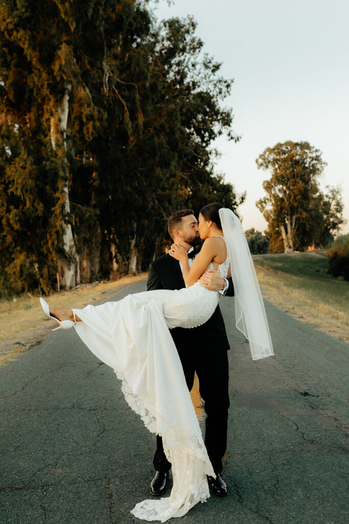 Bride and groom portraits from a Grand Island Mansion wedding in Sacramento