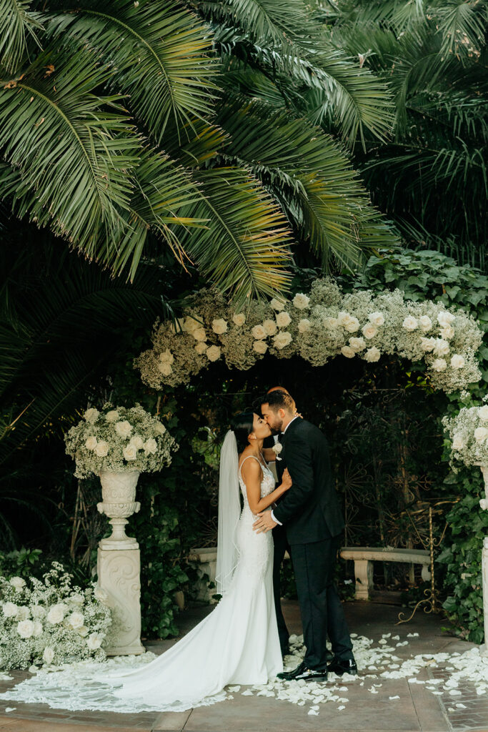 Bride and groom portraits from a Grand Island Mansion wedding in Sacramento