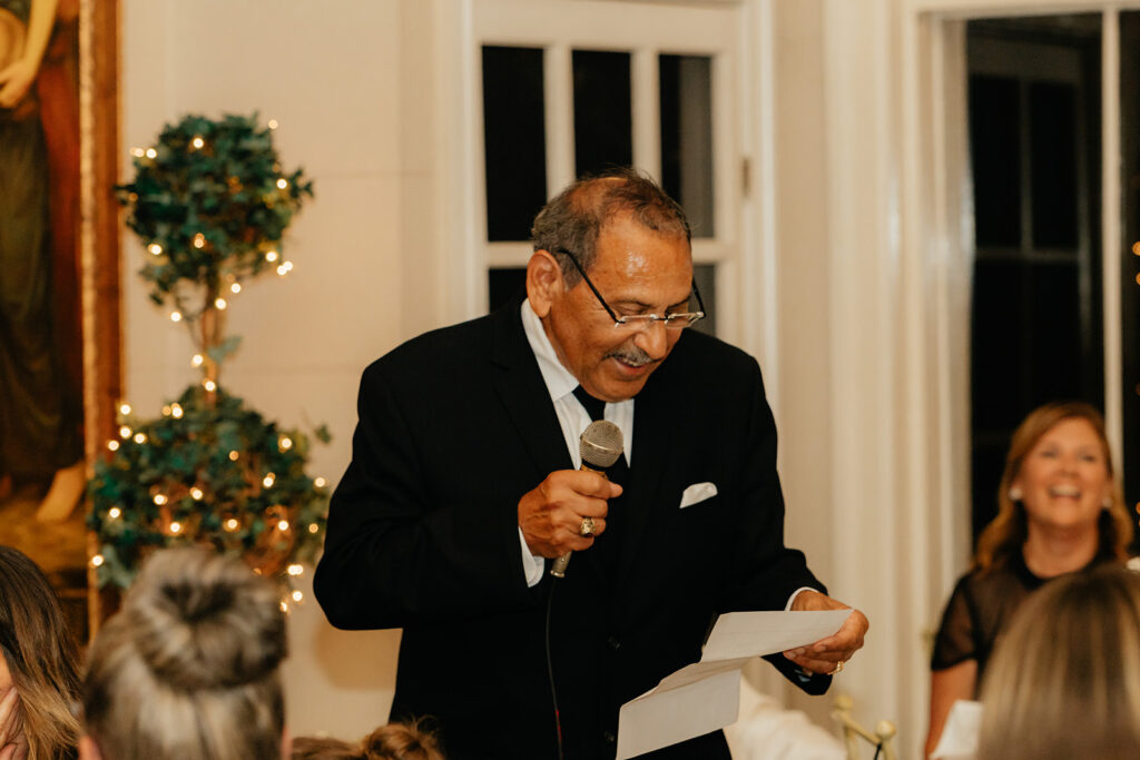 Wedding speeches