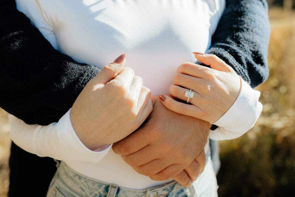 Playful couples session in Northern California 