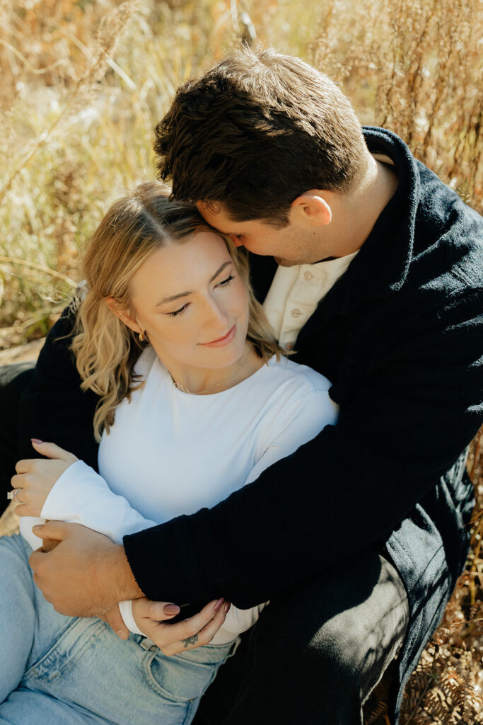 Playful couples session in Northern California 