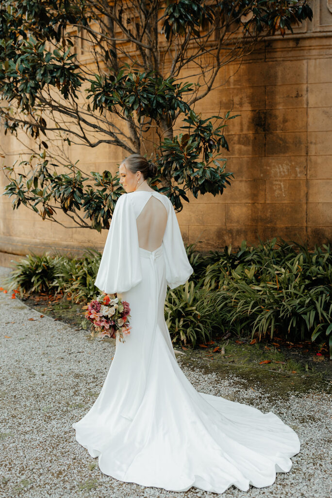 Outdoor bridal portraits