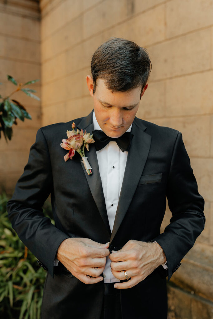 Grooms portraits