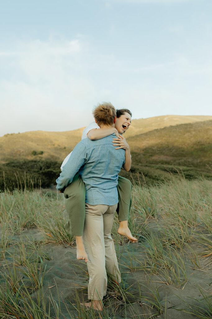 A romantic couples photoshoot in San Francisco