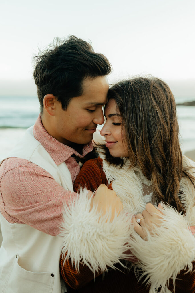 Intimate western inspired Muir Beach elopement