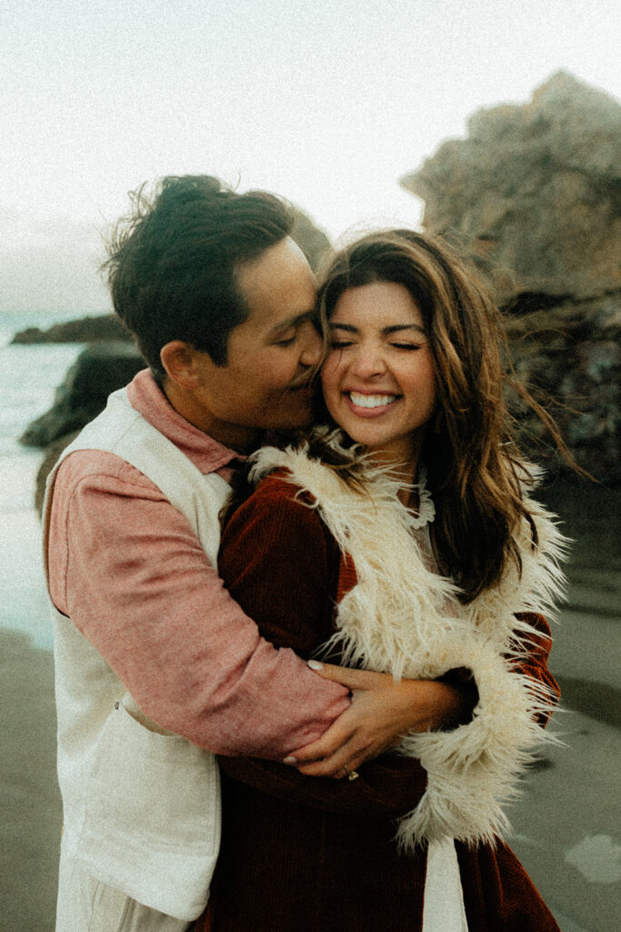 Intimate western inspired Muir Beach elopement