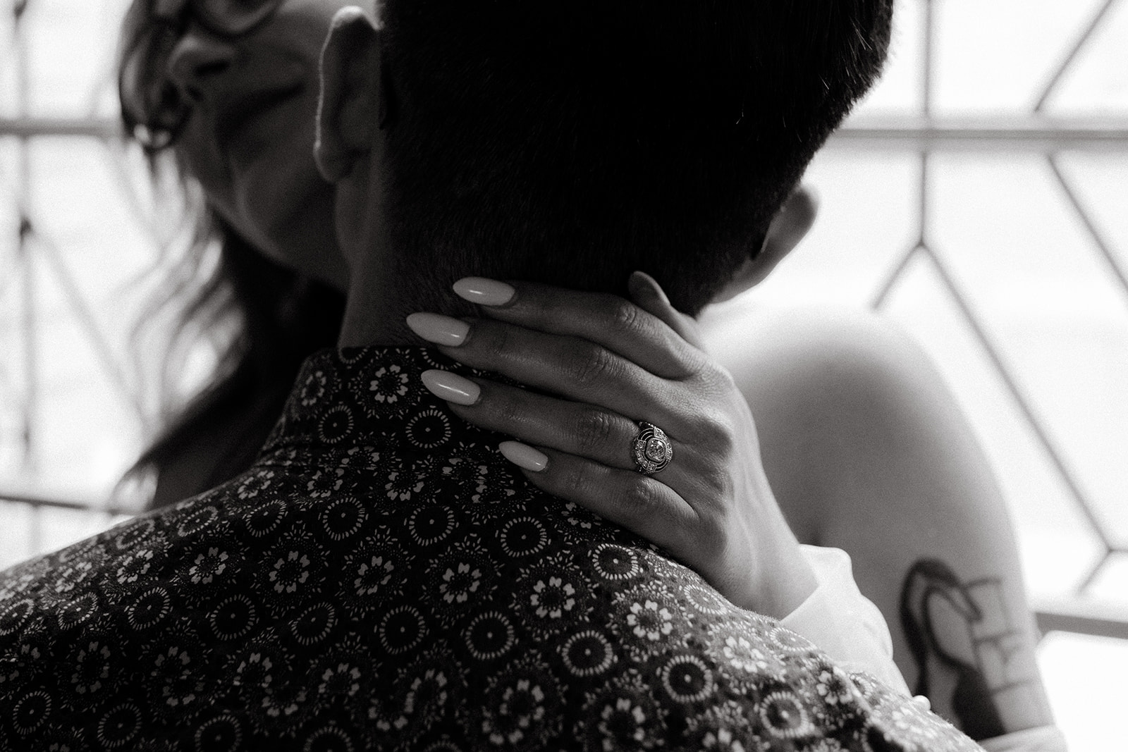 Couples photos from their edgy San Francisco City Hall elopement
