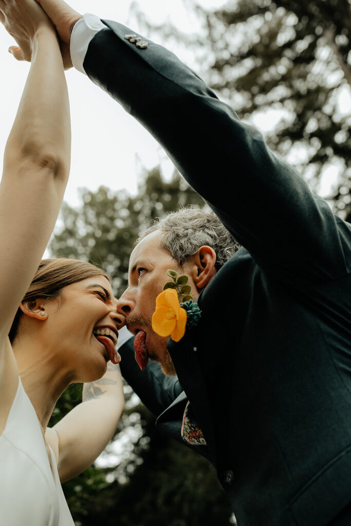 fun couple portrait 