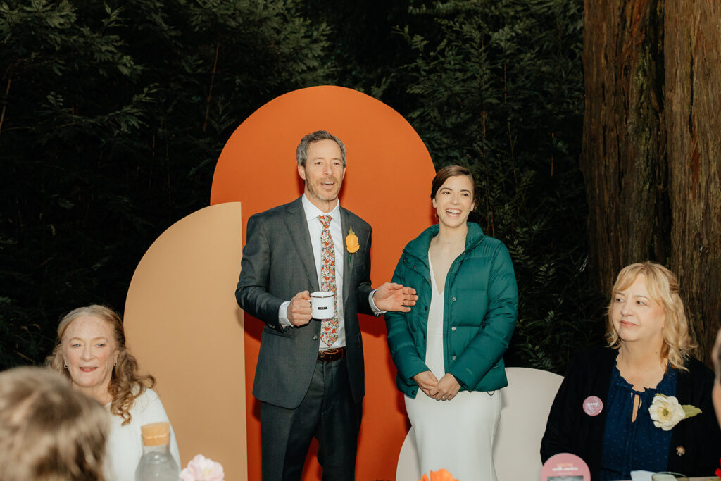 Intimate Outdoor Wedding at Guerneville Autocamp, CA
