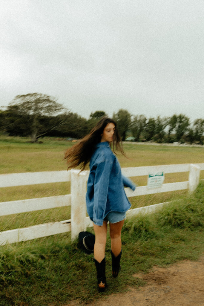 country themed lifestyle photoshoot in north oahu
