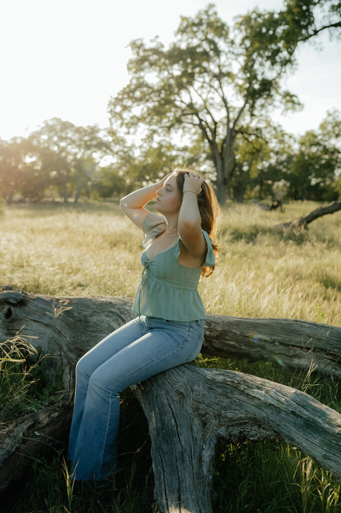 golden hour photoshoot