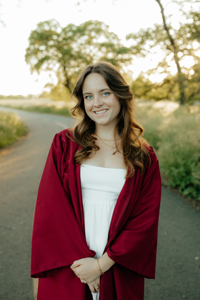 fun graduation session