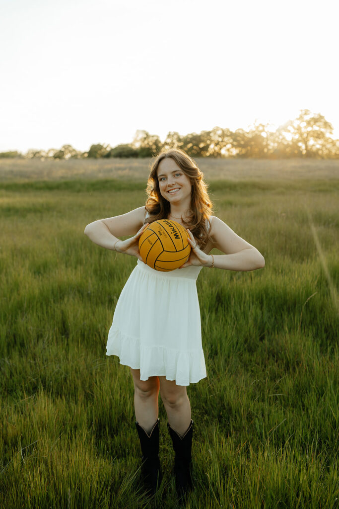 playful high school graduation session