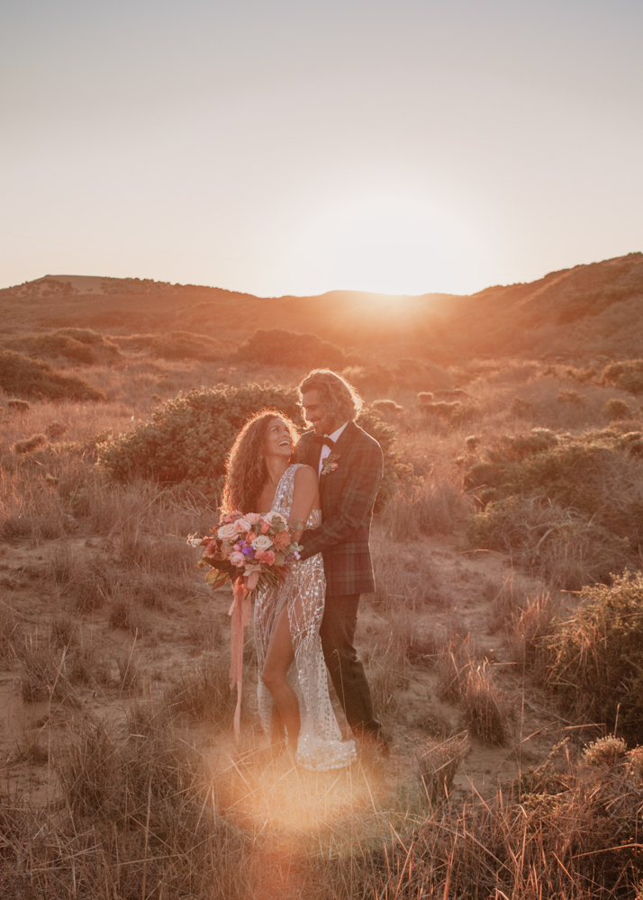 Rachel Christopherson San Luis Obispo Montana de Oro sunset elopement photos