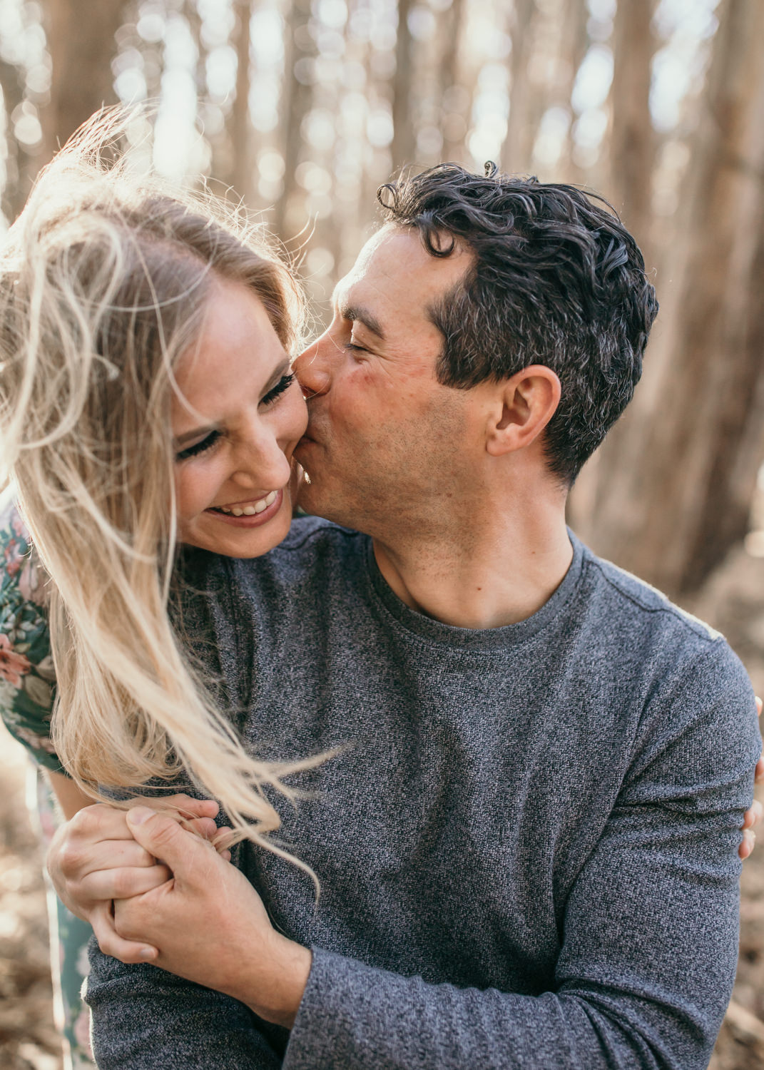 San Francisco California Lovers Lane Engagement Session couples posing inspo engagement session outfit Inspo free spirit engagement photos wild and free engagement session bay area bride Rachel christopherson Photography
