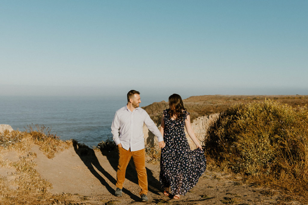 Santa cruz engagement photos, santa cruz wedding photographer, Santa cruz engagement, big sur engagement photos, california coastal engagement, best places for engagement photos in northern california, northern california engagement photos, shark fin cove, shark fin cove engagement photos, what to wear for engagement photos, Rachel Christopherson Wedding Photography