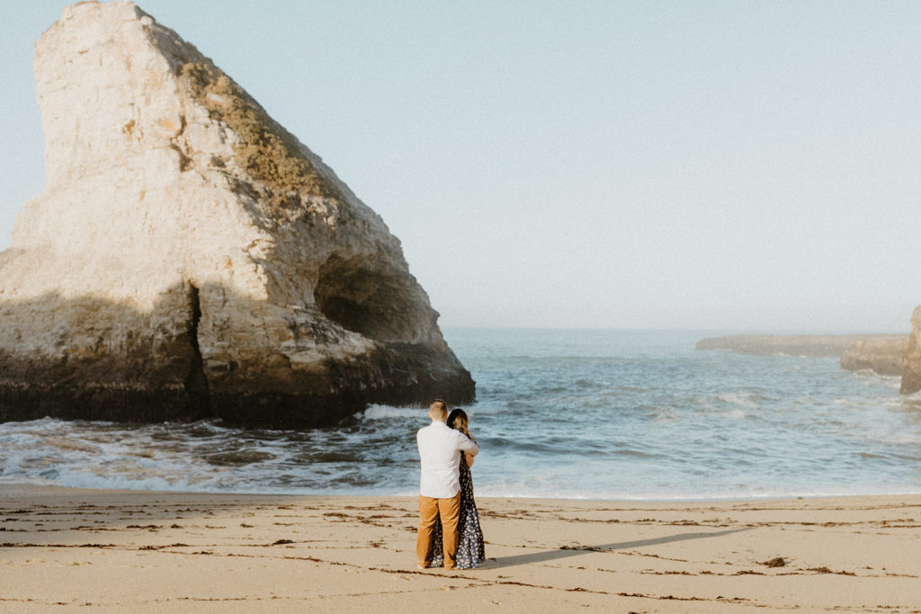 Santa cruz engagement photos, santa cruz wedding photographer, Santa cruz engagement, big sur engagement photos, california coastal engagement, best places for engagement photos in northern california, northern california engagement photos, shark fin cove, shark fin cove engagement photos, what to wear for engagement photos, Rachel Christopherson Wedding Photography