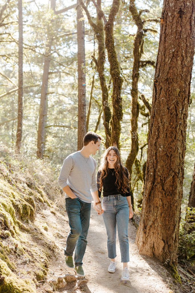 Rachel Christopherson Photography-Engagement Photographer-Mt. Tam engagement photos-muir woods engagement photos-bay area engagement photos-San francisco engagement-nor cal engagement-what to wear for engagement-Golden Hour-Sun Flares