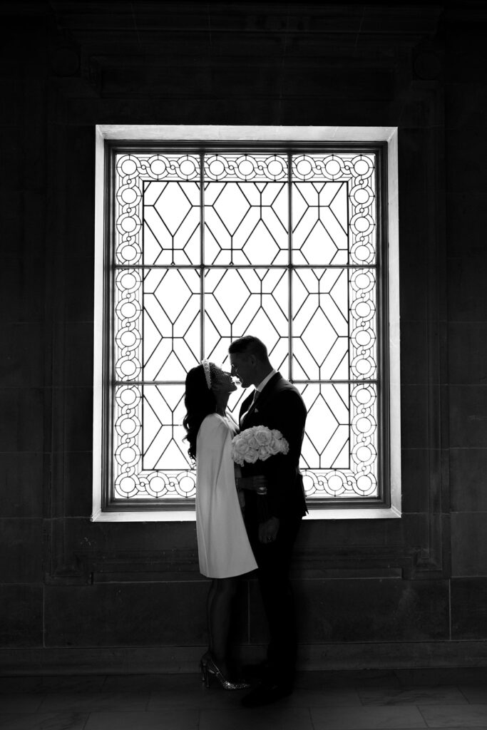 Rachel C Photography - Black and white wedding photos, SF city hall elopement