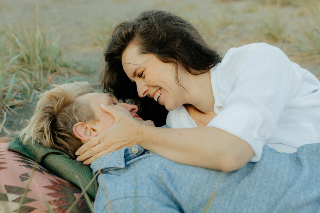 A romantic couples photoshoot in San Francisco