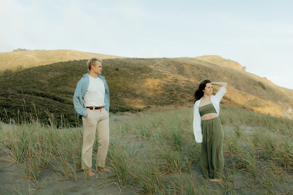 A romantic couples photoshoot in San Francisco