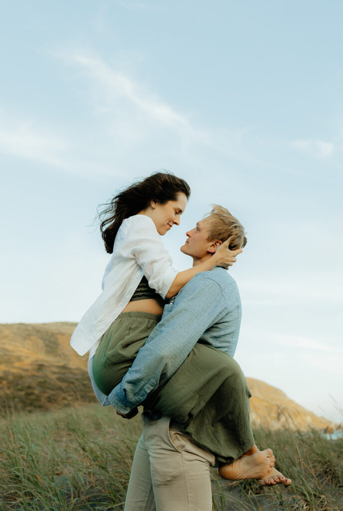 A romantic couples photoshoot in San Francisco