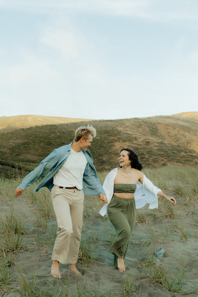 A romantic couples photoshoot in San Francisco