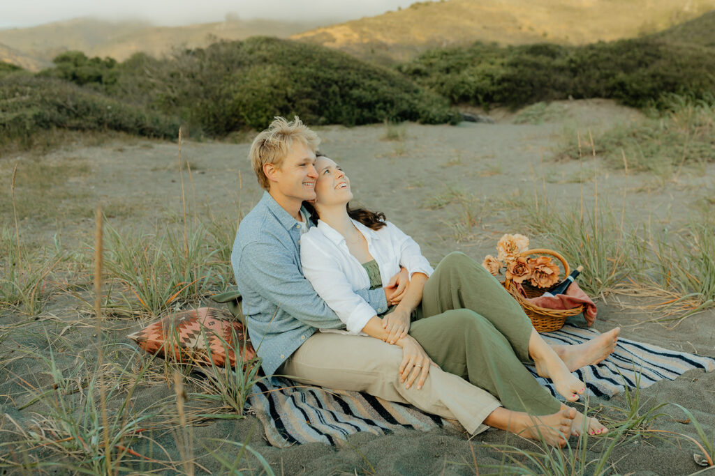 A romantic couples photoshoot in San Francisco