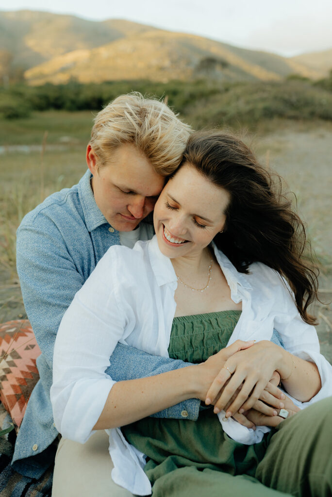 A romantic couples photoshoot in San Francisco