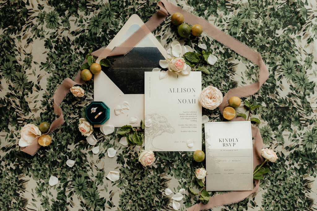 Ethereal Intimate Wedding details