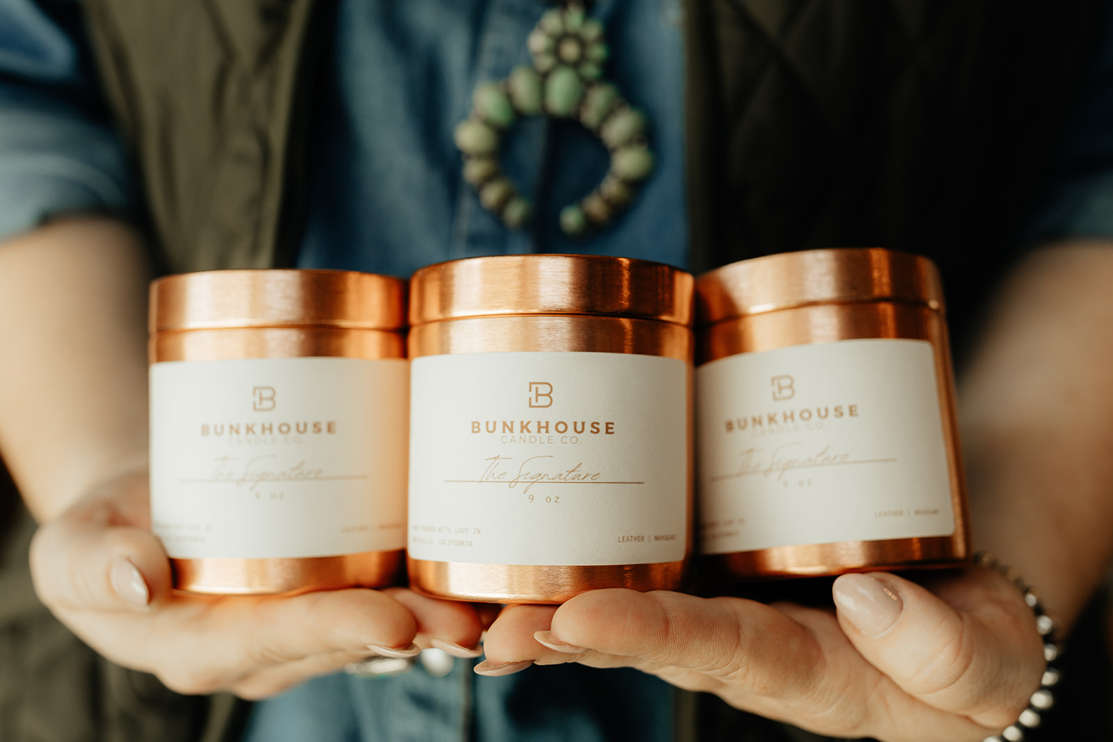 Western Themed Branding Shoot for Bunkhouse Candle Co.